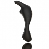 Черное эрекционное кольцо с двумя моторами Zeus Dual Vibe Cock Ring - FeelzToys - в Екатеринбурге купить с доставкой