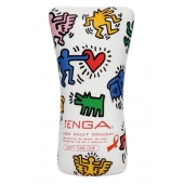 Мастурбатор-туба Keith Haring Soft Tube CUP - Tenga - в Екатеринбурге купить с доставкой