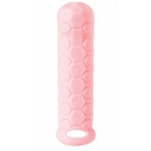 Розовый фаллоудлинитель Homme Long - 15,5 см. - Lola toys - в Екатеринбурге купить с доставкой