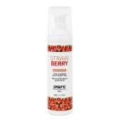 Разогревающее массажное масло  с ароматом клубники Gourmet Strawberry - 50 мл. - Exsens - купить с доставкой в Екатеринбурге