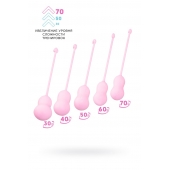 Набор из 5 розовых вагинальных шариков Tulips - ToyFa