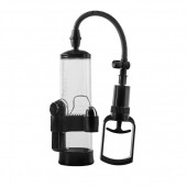 Прозрачная вакуумная помпа с вибрацией Vibrating Penis Pump - Dream Toys - в Екатеринбурге купить с доставкой