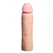 Телесная фаллическая насадка на пенис Magnum Xtender - 23 см. - Blush Novelties - в Екатеринбурге купить с доставкой
