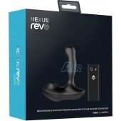 Черный вибратор-ротатор для стимуляции простаты Nexus Revo Air - Nexus Range - в Екатеринбурге купить с доставкой