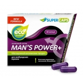 Возбуждающее средство для мужчин Mans Power plus - 10 капсул (0,35 гр.) +1 в подарок - SuperCaps - купить с доставкой в Екатеринбурге