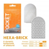 Карманный мастурбатор HEXA-BRICK - Tenga - в Екатеринбурге купить с доставкой