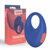 Синее эрекционное кольцо RRRING Casual Date Cock Ring - FeelzToys - в Екатеринбурге купить с доставкой