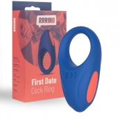 Синее эрекционное кольцо RRRING First Date Cock Ring - FeelzToys - в Екатеринбурге купить с доставкой