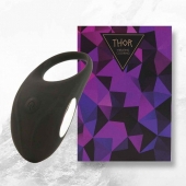 Черное эрекционное виброкольцо Thor Cockring - FeelzToys - в Екатеринбурге купить с доставкой