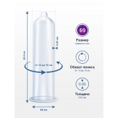 Презервативы MY.SIZE размер 69 - 3 шт. - My.Size - купить с доставкой в Екатеринбурге