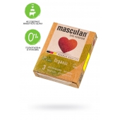 Экологически чистые презервативы Masculan Organic - 3 шт. - Masculan - купить с доставкой в Екатеринбурге