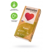 Экологически чистые презервативы Masculan Organic - 10 шт. - Masculan - купить с доставкой в Екатеринбурге