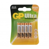 Батарейки алкалиновые GP Ultra Alkaline 24А AАA/LR03 - 4 шт. - Элементы питания - купить с доставкой в Екатеринбурге