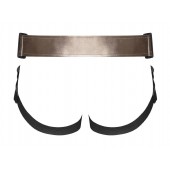 Бронзовый пояс для насадок Curious Harness - Strap-on-me - купить с доставкой в Екатеринбурге