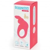 Розовое эрекционное виброкольцо Happy Rabbit Rechargeable Rabbit Cock Ring - Happy Rabbit - в Екатеринбурге купить с доставкой