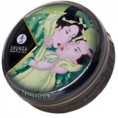 Массажная свеча Exotic Green Tea с ароматом зелёного чая - 30 мл. - Shunga - купить с доставкой в Екатеринбурге