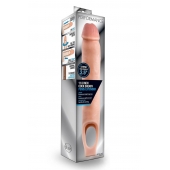 Телесная насадка на пенис 11.5 Inch Cock Sheath Penis Extender - 29,2 см. - Blush Novelties - в Екатеринбурге купить с доставкой