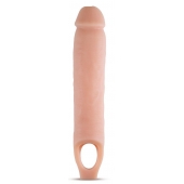 Телесная насадка на пенис 11.5 Inch Cock Sheath Penis Extender - 29,2 см. - Blush Novelties - в Екатеринбурге купить с доставкой