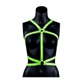 Портупея Body Harness с неоновым эффектом - размер L-XL - Shots Media BV - купить с доставкой в Екатеринбурге