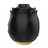 Черный клиторальный стимулятор Black Rose Silicone Clitoral Suction - Fifty Shades of Grey