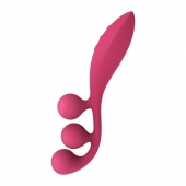 Розовый тройной вибромассажёр Tri Ball 1 - Satisfyer