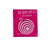 Стимулирующий интимный крем для женщин Cosmo G-spot - 2 гр. - Биоритм - купить с доставкой в Екатеринбурге