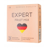 Ароматизированные презервативы EXPERT Fruit Mix - 3 шт. - Expert - купить с доставкой в Екатеринбурге