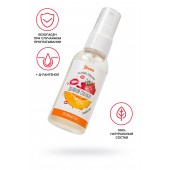Съедобная гель-смазка Yovee «Двойной соблазн» с Д-пантенолом и вкусом клубники и дыни - 50 мл. - ToyFa - купить с доставкой в Екатеринбурге