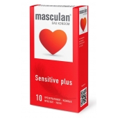 Презервативы Masculan Sensitive plus - 10 шт. - Masculan - купить с доставкой в Екатеринбурге