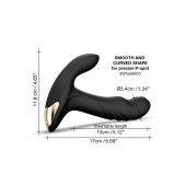 Черный вибромассажер простаты Multi P-Joy с 3 моторами - Dorcel - в Екатеринбурге купить с доставкой