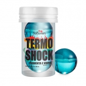 Интимный гель Termo Shock Hot Ball с разогревающе-покалывающим эффектом (2 шарика по 3 гр.) - HotFlowers - купить с доставкой в Екатеринбурге