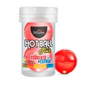 Лубрикант на масляной основе Hot Ball Plus с охлаждающе-разогревающим эффектом (2 шарика по 3 гр.) - HotFlowers - купить с доставкой в Екатеринбурге