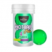 Лубрикант на силиконовой основе Hot Ball Plus с покалывающим эффектом (2 шарика по 3 гр.) - HotFlowers - купить с доставкой в Екатеринбурге