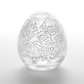 Мастурбатор-яйцо Keith Haring EGG PARTY - Tenga - в Екатеринбурге купить с доставкой