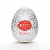 Мастурбатор-яйцо Keith Haring EGG PARTY - Tenga - в Екатеринбурге купить с доставкой