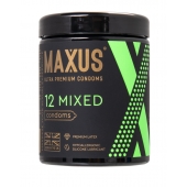 Презервативы MAXUS Mixed - 12 шт. - Maxus - купить с доставкой в Екатеринбурге