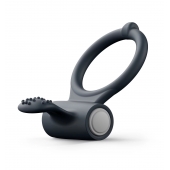 Черное эрекционное кольцо Power Clit - Dorcel - в Екатеринбурге купить с доставкой