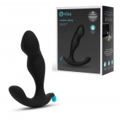 Черный утяжеленный анальный стимулятор Rocker Plug - 12 см. - b-Vibe - в Екатеринбурге купить с доставкой