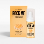 Жидкий вибратор Nuei Rock Me! с ароматом печенья и сливок - 20 мл. - Nuei cosmetics - купить с доставкой в Екатеринбурге