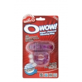 Фиолетовое эрекционное виброкольцо OWOW PURPLE - Screaming O - в Екатеринбурге купить с доставкой