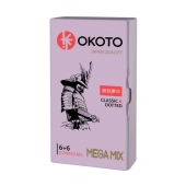 Презервативы OKOTO Mega Mix - 12 шт. - Sitabella - купить с доставкой в Екатеринбурге