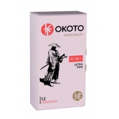 Тонкие презервативы OKOTO Ultra Thin - 12 шт. - Sitabella - купить с доставкой в Екатеринбурге