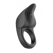 Черное эрекционное виброкольцо Vibro Lust Ring - MALESATION - в Екатеринбурге купить с доставкой