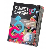 Шипучие таблетки для мужчин Sweet Sperm для изменения вкуса спермы (4 шт. по 0,5 гр.) - Капиталпродукт - купить с доставкой в Екатеринбурге