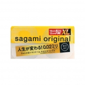 Презервативы увеличенного размера Sagami Original 0.02 XL-size - 12 шт. - Sagami - купить с доставкой в Екатеринбурге