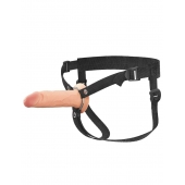 Полый страпон на ремнях 6’’ Hollow Silicone Strap-on - Pipedream - купить с доставкой в Екатеринбурге