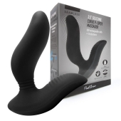 Черный вибромассажер простаты 3,5’’ Curve P-spot Massager - 12 см. - Erokay - в Екатеринбурге купить с доставкой