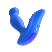 Синий вибромассажер простаты 3,5’’ P-spot Massager - 12,5 см. - Erokay - в Екатеринбурге купить с доставкой