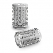 Прозрачная насадка с бороздками STAY HARD COCK SLEEVE 04 CLEAR - Blush Novelties - в Екатеринбурге купить с доставкой