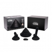 Конусный вибромассажер Cowgirl Cone с 2 насадками - CowGirl - купить с доставкой в Екатеринбурге
